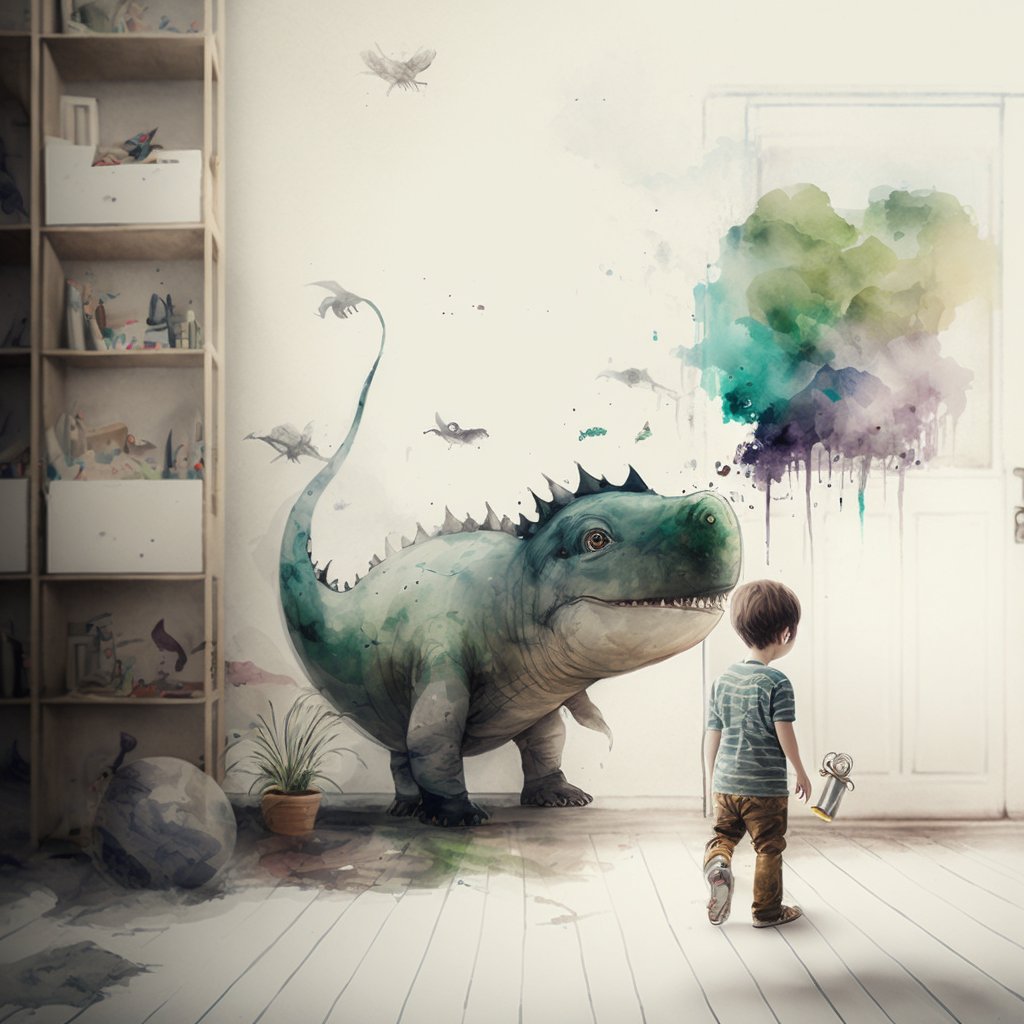 kid_painting_dino