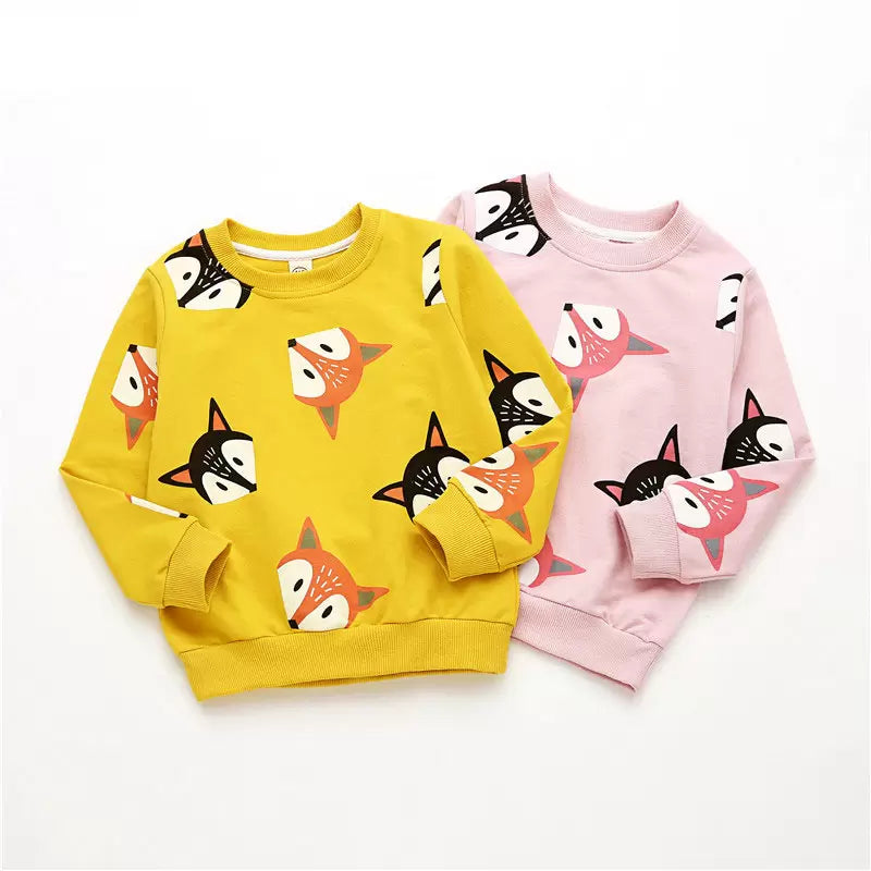 Girls fox clearance jumper