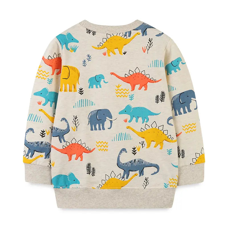 Dinosaur Print Jumper