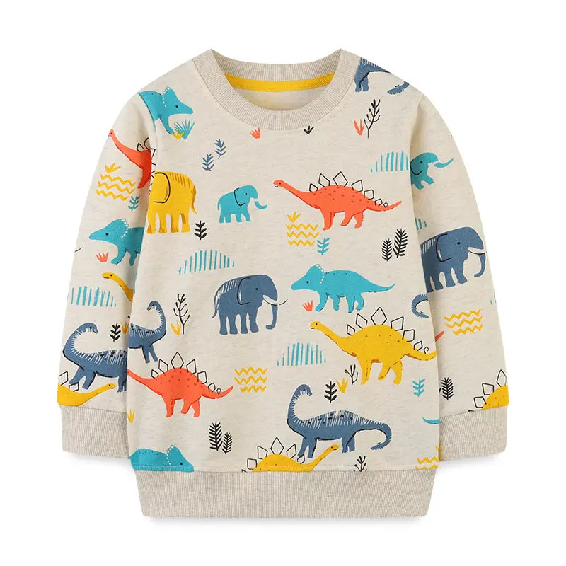 Dinosaur Print Jumper