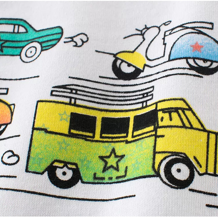 Transportation Full Sleeves Cotton  T-Shirt